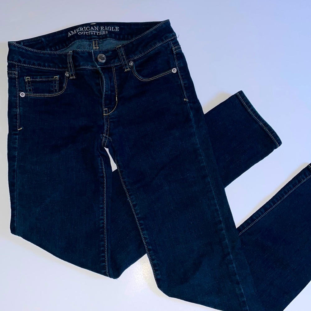 American Eagle Low Rise Skinny Jeans